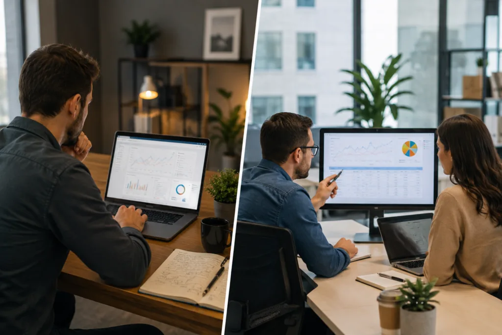 Comparing agency and DIY advertising